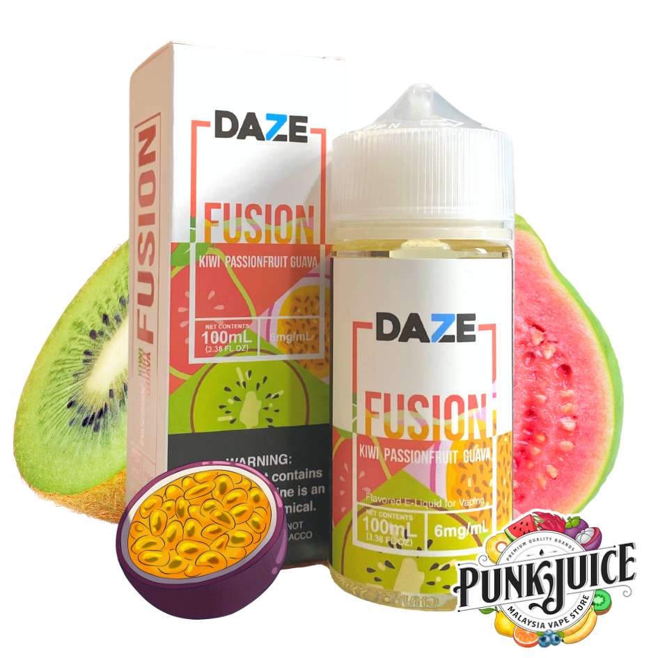 7 Daze - Kiwi Passionfruit Guava (Fusion Series) - 100ml