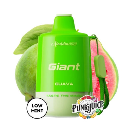 Aladdin Pro Giant 12,000 5% Disposable Pod - Guava
