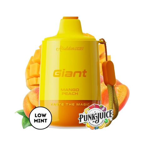 Aladdin Pro Giant 12,000 5% Disposable Pod - Mango Peach