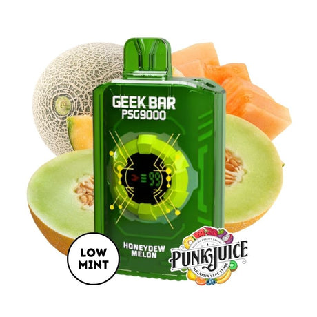GEEK BAR PSG 9000 5% - Led Screen - Disposable Pod - Honeydew Melon