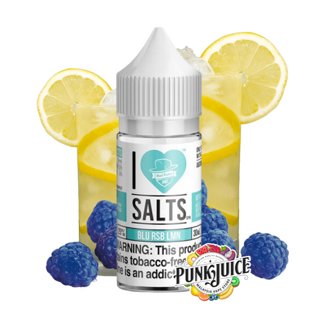 Mad Hatter - I Love Salts Blue Raspberry Lemonade - Salt - 30ml