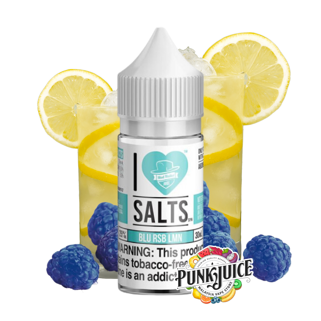 Mad Hatter - I Love Salts Blue Raspberry Lemonade - Salt - 30ml