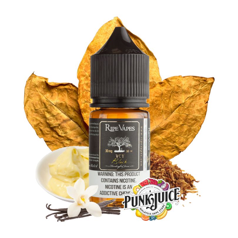 Ripe Vapes Private Reserve - VCT Black - Salt - 30ml