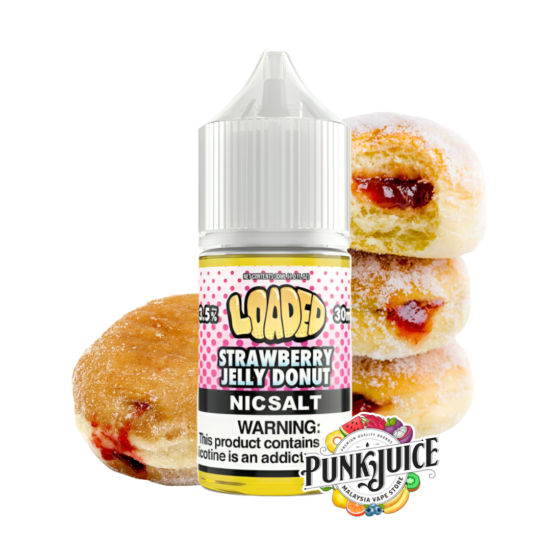 Loaded - Strawberry Jelly Donuts - 30ml