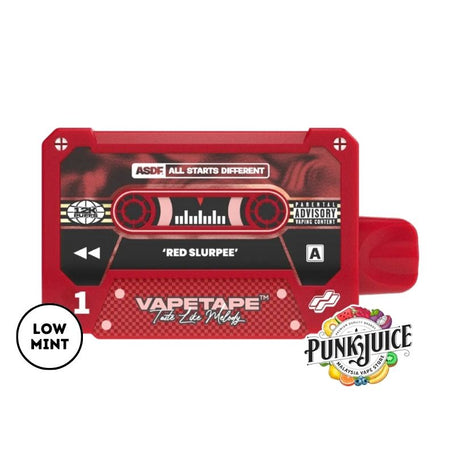VapeTape 12,000 (12K) 5% Disposable Pod - Red Slurpee