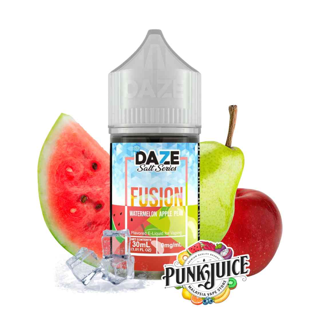 7 Daze - Watermelon Apple Pear Iced (Fusion Series) - Salt - 30ml