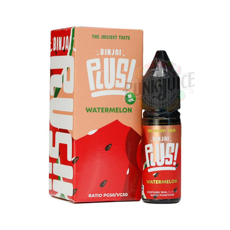 Binjai Plus - Watermelon 15ml box and bottle