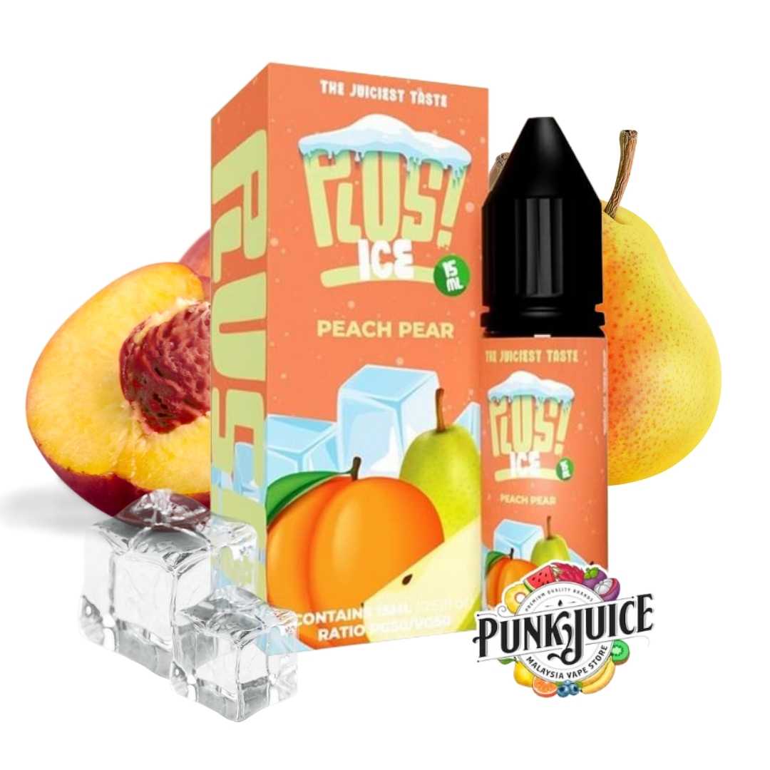 Binjai Plus Ice - Peach Pear - Salt - 15ml