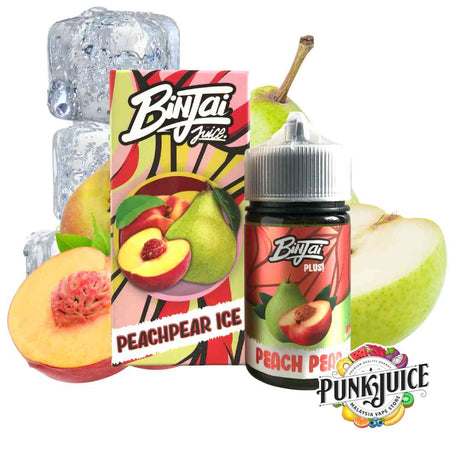 Binjai Plus Ice - Peach Pear Ice - 60ml