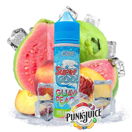 CloudyOFunky - Guava Peach Supercool Series - 60ml