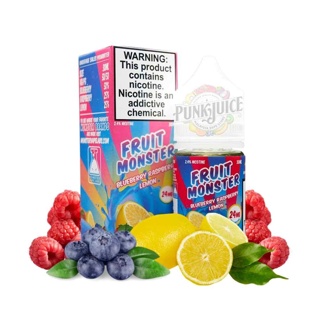 Fruit Monster - Blueberry Raspberry Lemon - Salt - 30ml