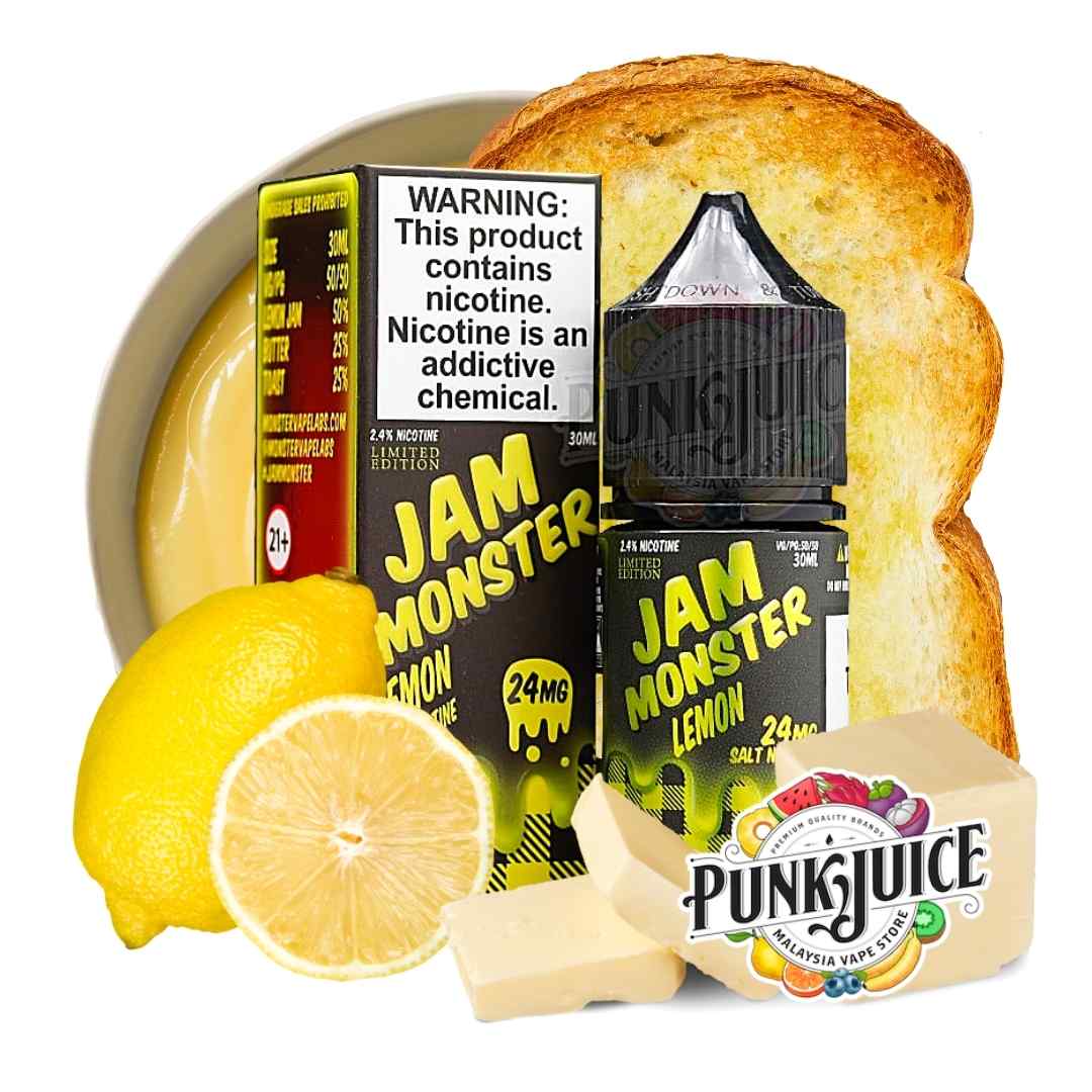 Jam Monster - Lemon - Salt - 30ml