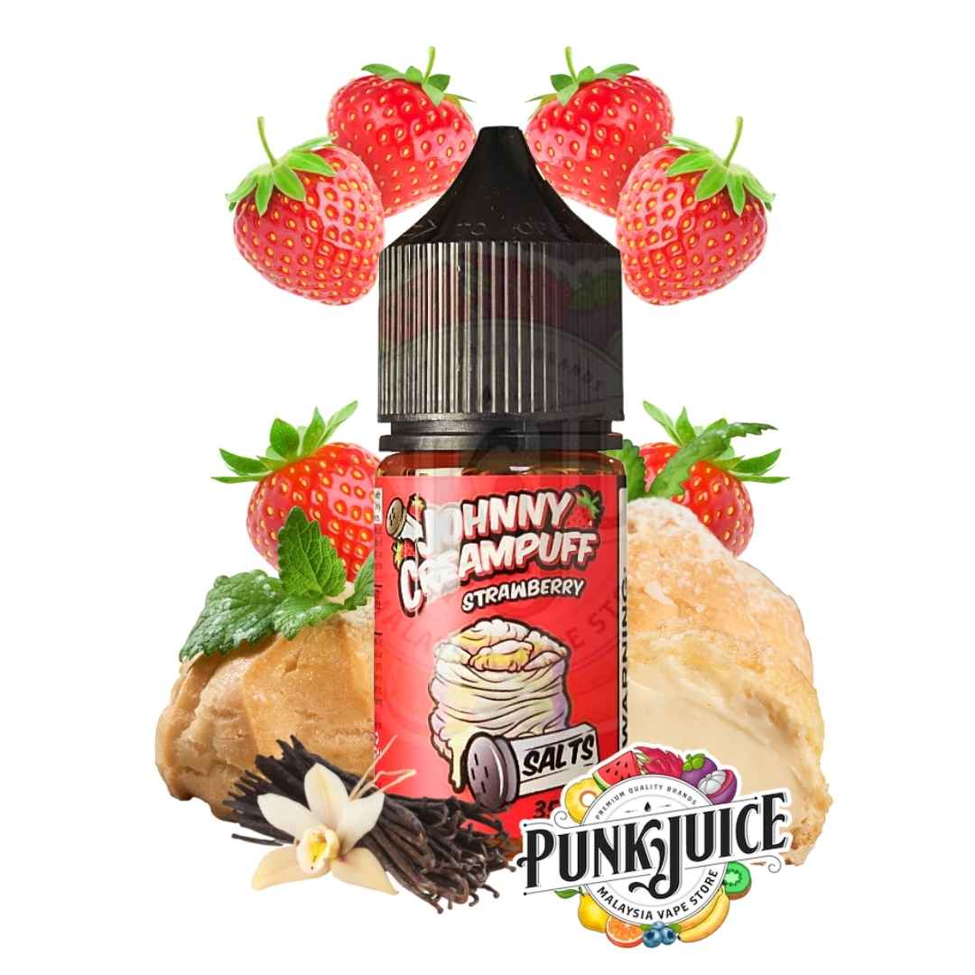 Johnny Creampuff - Strawberry - Salt - 30ml