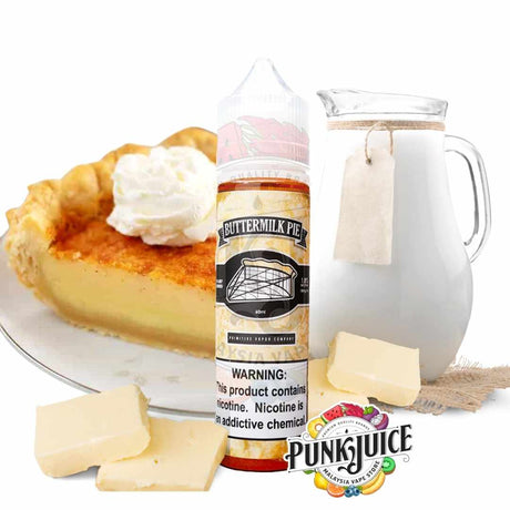Primitive Vapor - Buttermilk Pie - 60ml