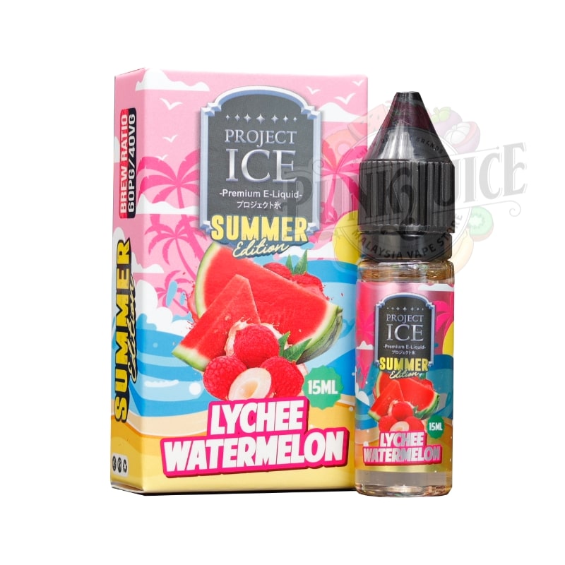 Project Ice Summer Edition Lychee Watermelon Salt 15ml