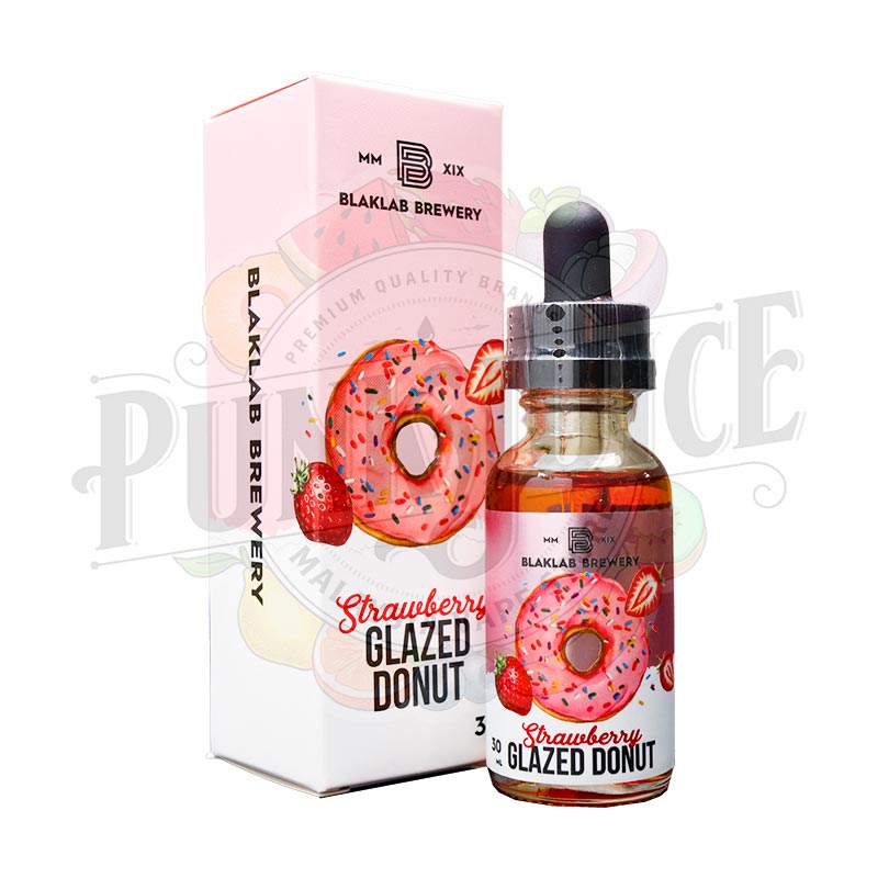 Strawberry Glazed Donut by Blaklab - Punk Juice Vape Store
