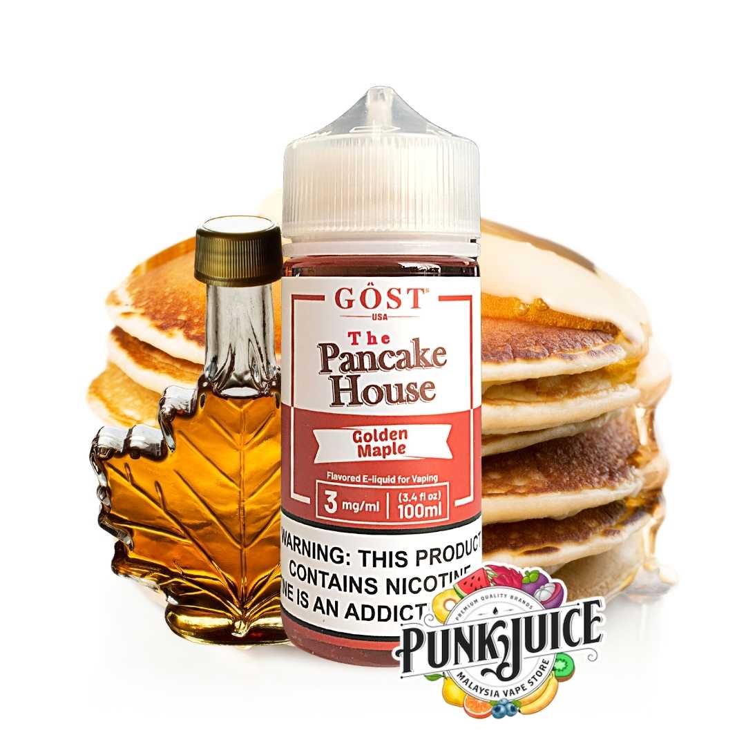 The Pancake House by Gost Vapor - Golden Maple - 100ml