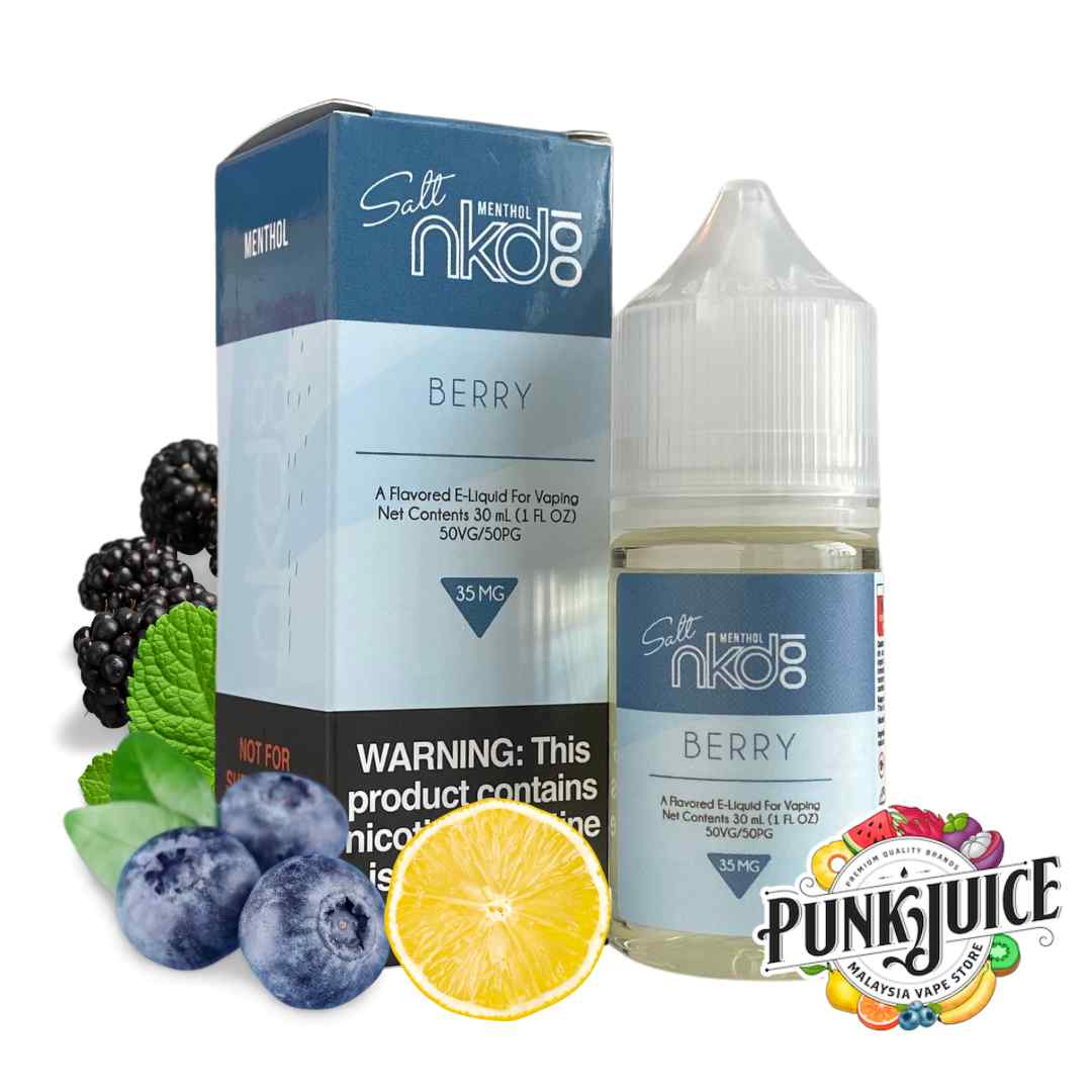 Naked 100 - Berry (formerly Very Cool) Menthol Series - Salt - 30ml
