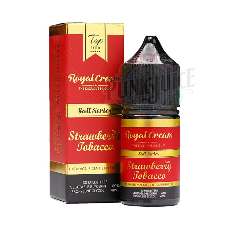 Royal Cream - Strawberry Tobacco - Salt - 30ml